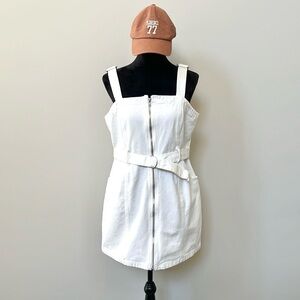 Miss Selfridge White Denim Dress